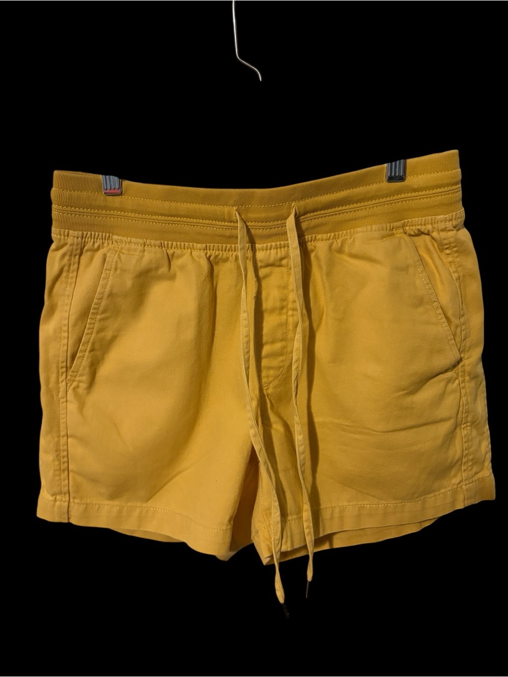 Orvis Women’s Yellow Cotton Drawstring Shorts